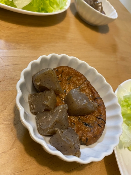 こんにゃくも追加して作りました。味が染みてとても美味しいです！