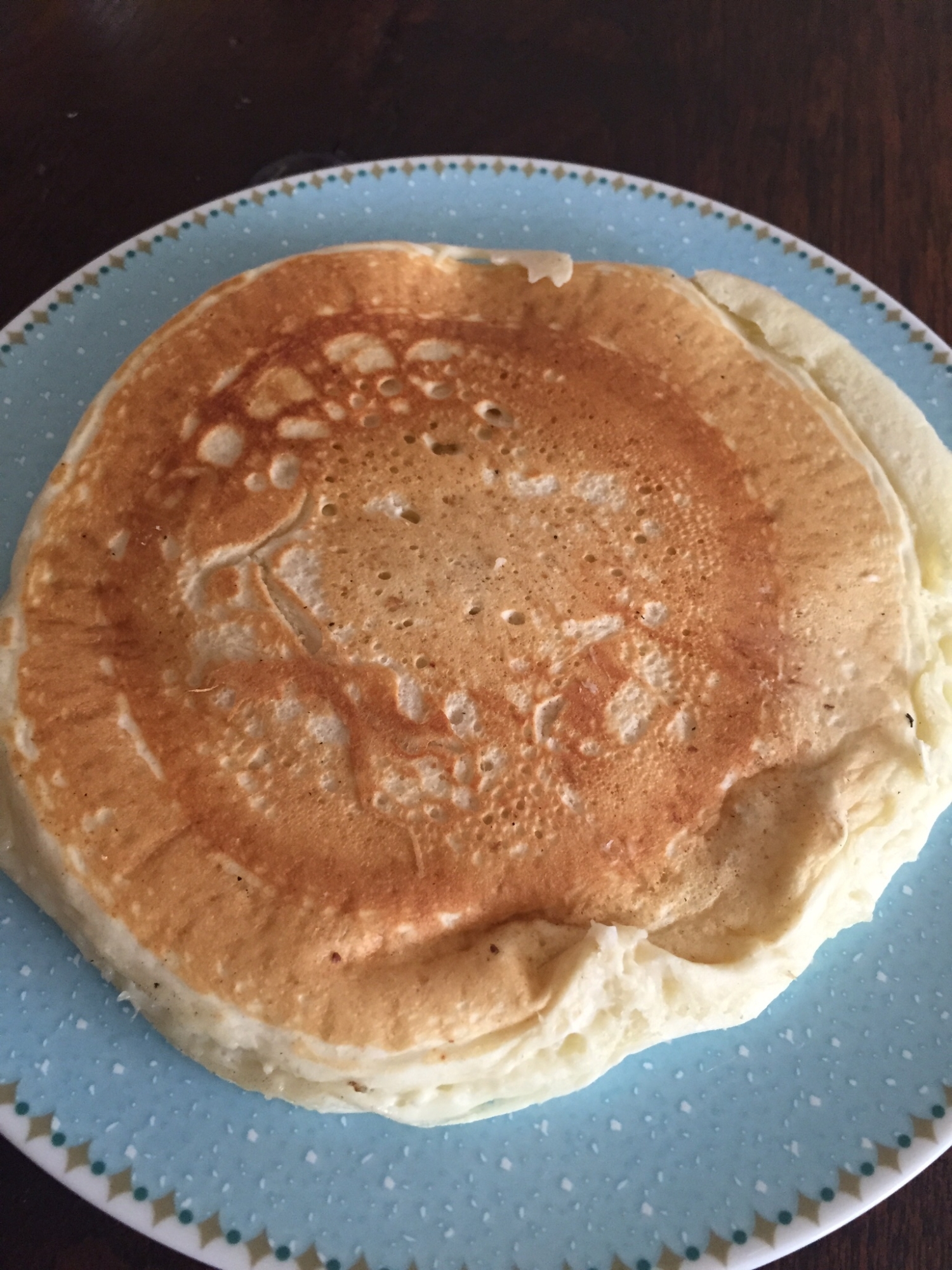 クリームチーズ入りホットケーキ レシピ 作り方 By およねこ45 楽天レシピ