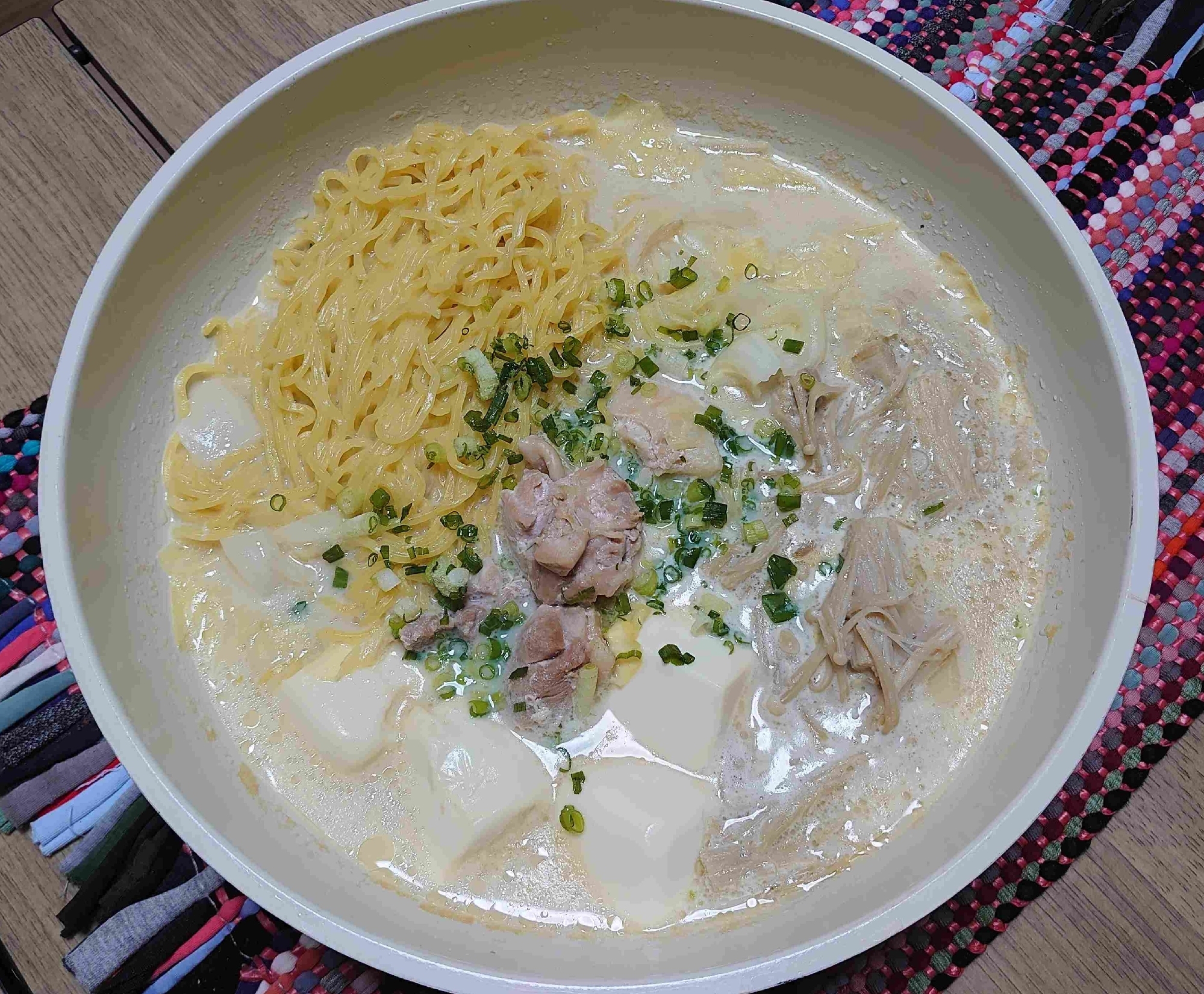 とんこつ豆乳ラーメン鍋