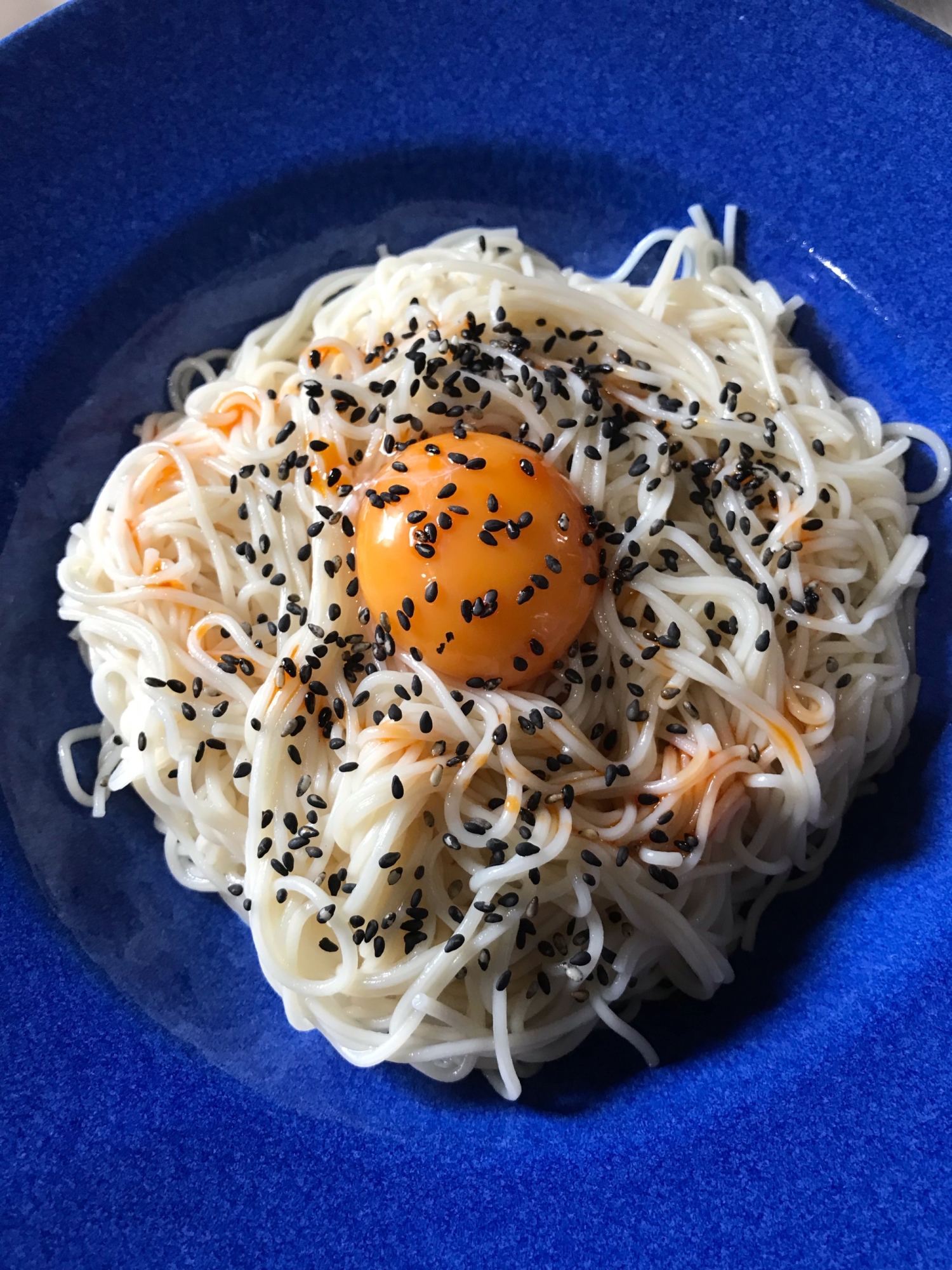 月見そうめん