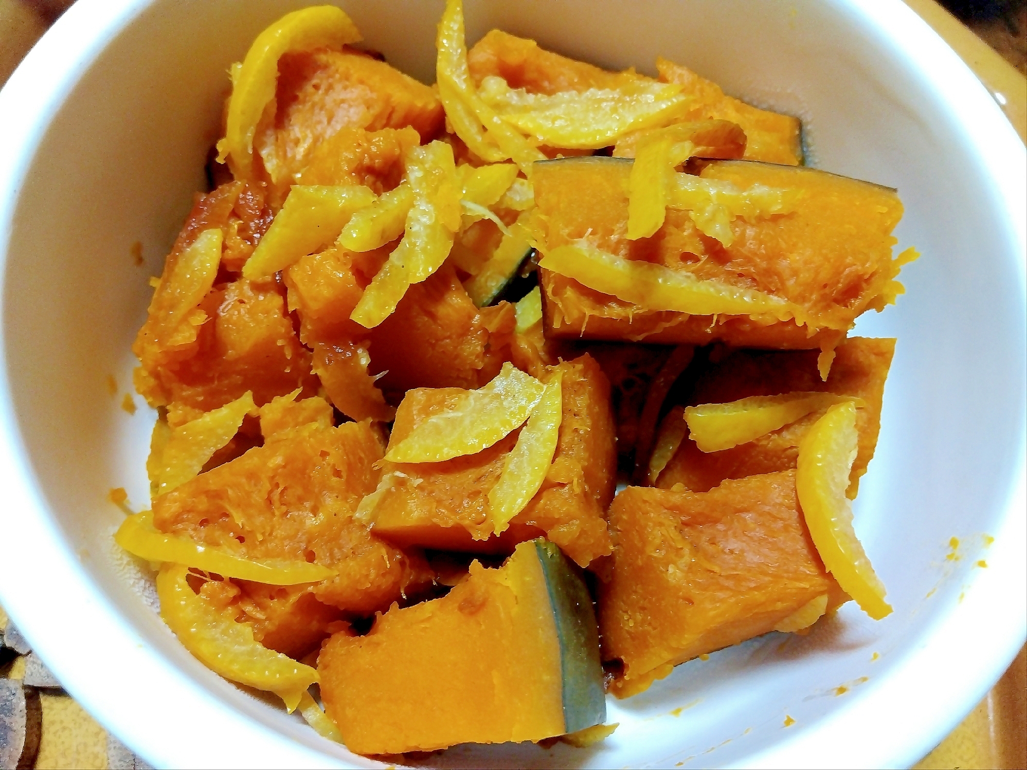南瓜&柚子の炊飯器煮
