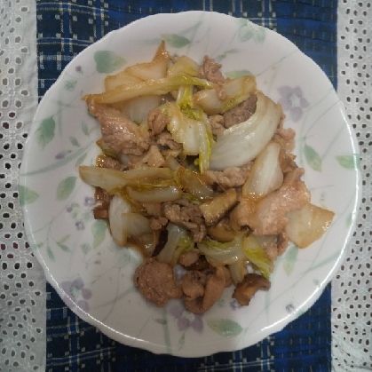 豚肉白菜の煮物♪ْ˖⋆