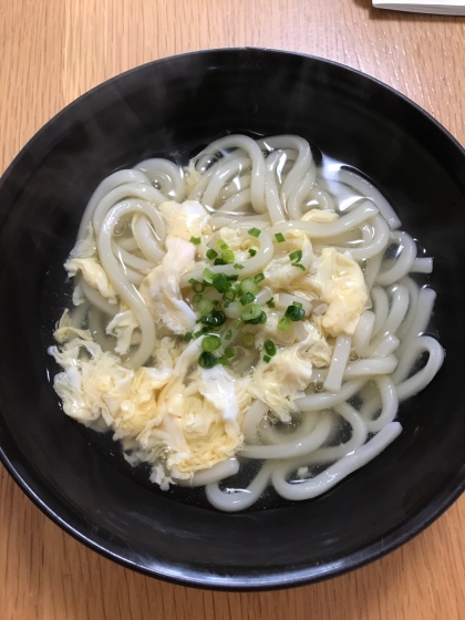 とろとろのシンプルなうどんが食べたくて作りました！
おいしかったです。
ありがとうございました！