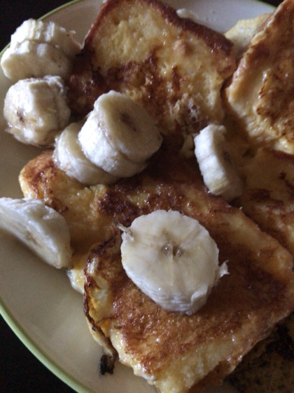 バニラアイスも添えて食べました☆美味しかったです^^