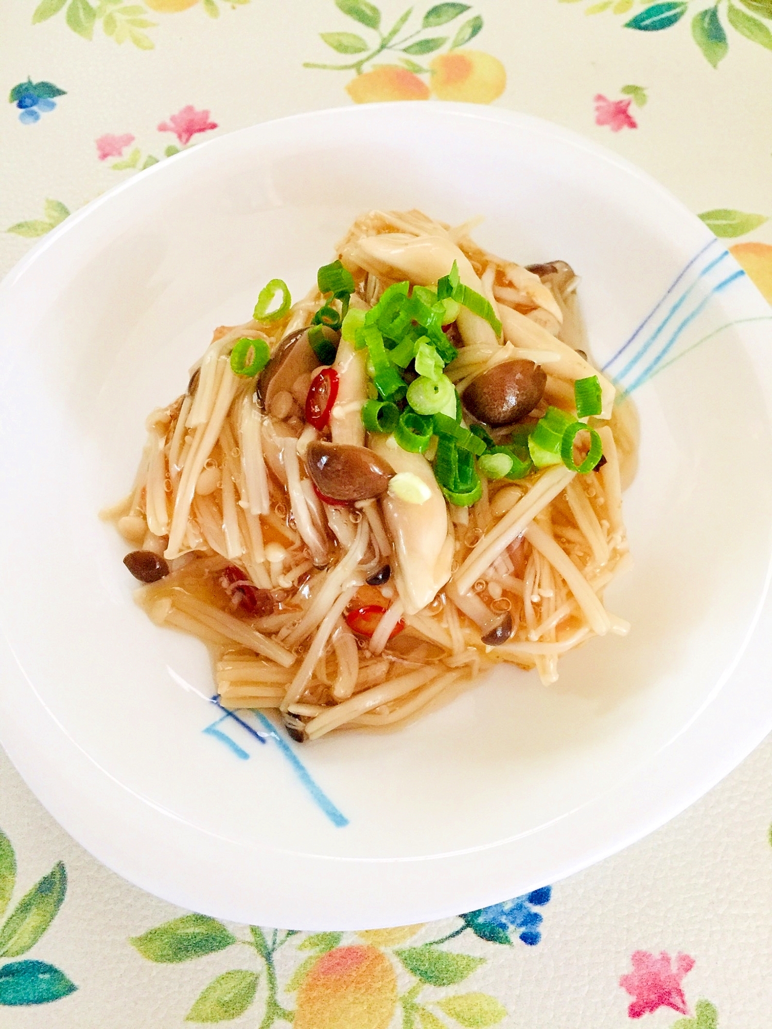 厚揚げのきのこたっぷりあんかけ