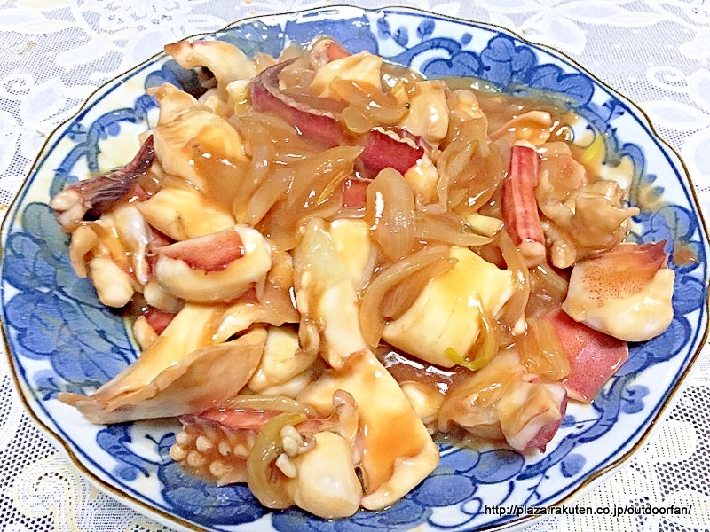 フライパンで簡単 プリプリのイカゲソの炒めもの レシピ 作り方 By Nagayajp 楽天レシピ