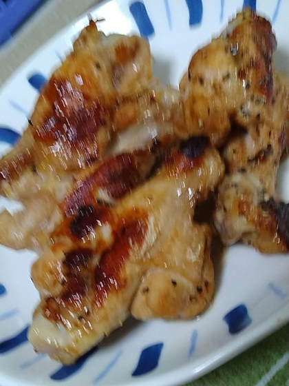 手羽元のレモンだれ焼き