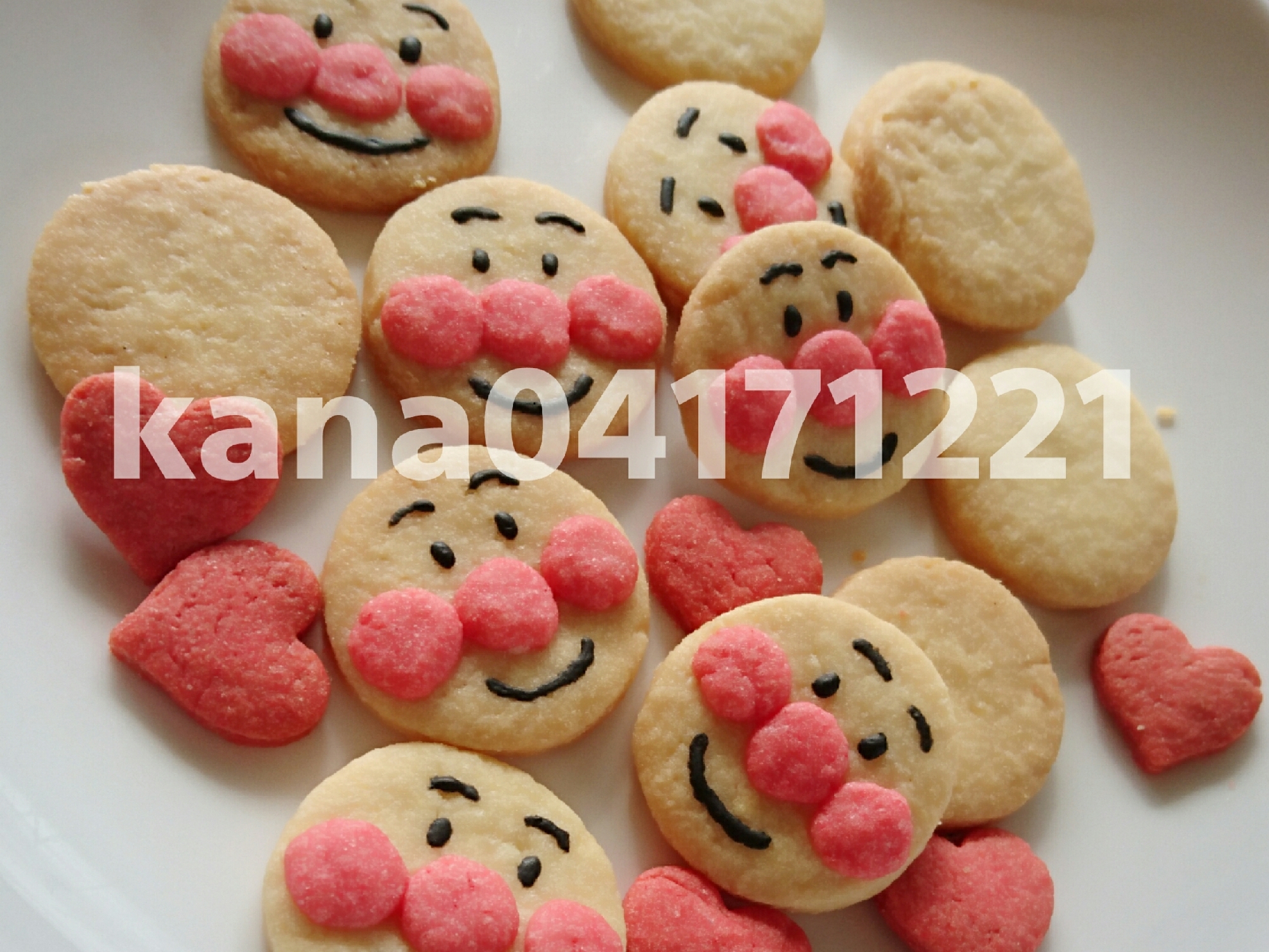 アンパンマンのバタークッキー レシピ 作り方 By Kana10969 楽天レシピ