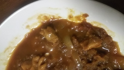 モモ肉でカレー☆