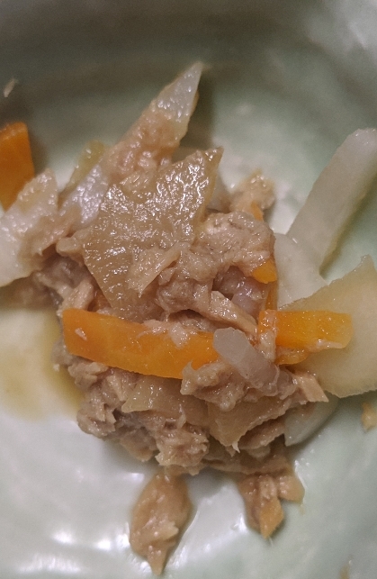 簡単作りおき！大根とツナの生姜煮