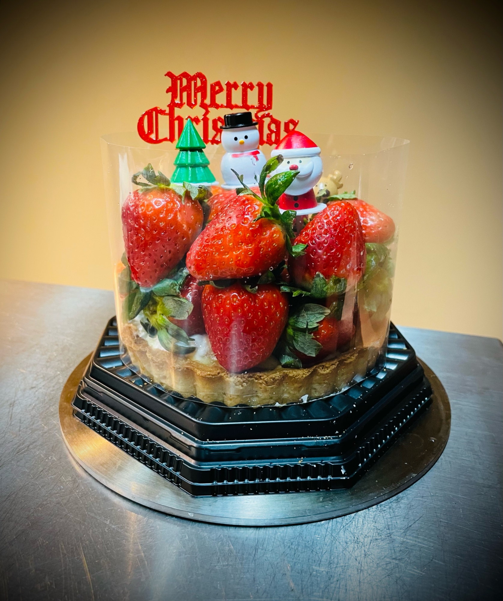 雪崩れる♪いちごケーキ