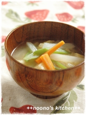 大根の味噌汁