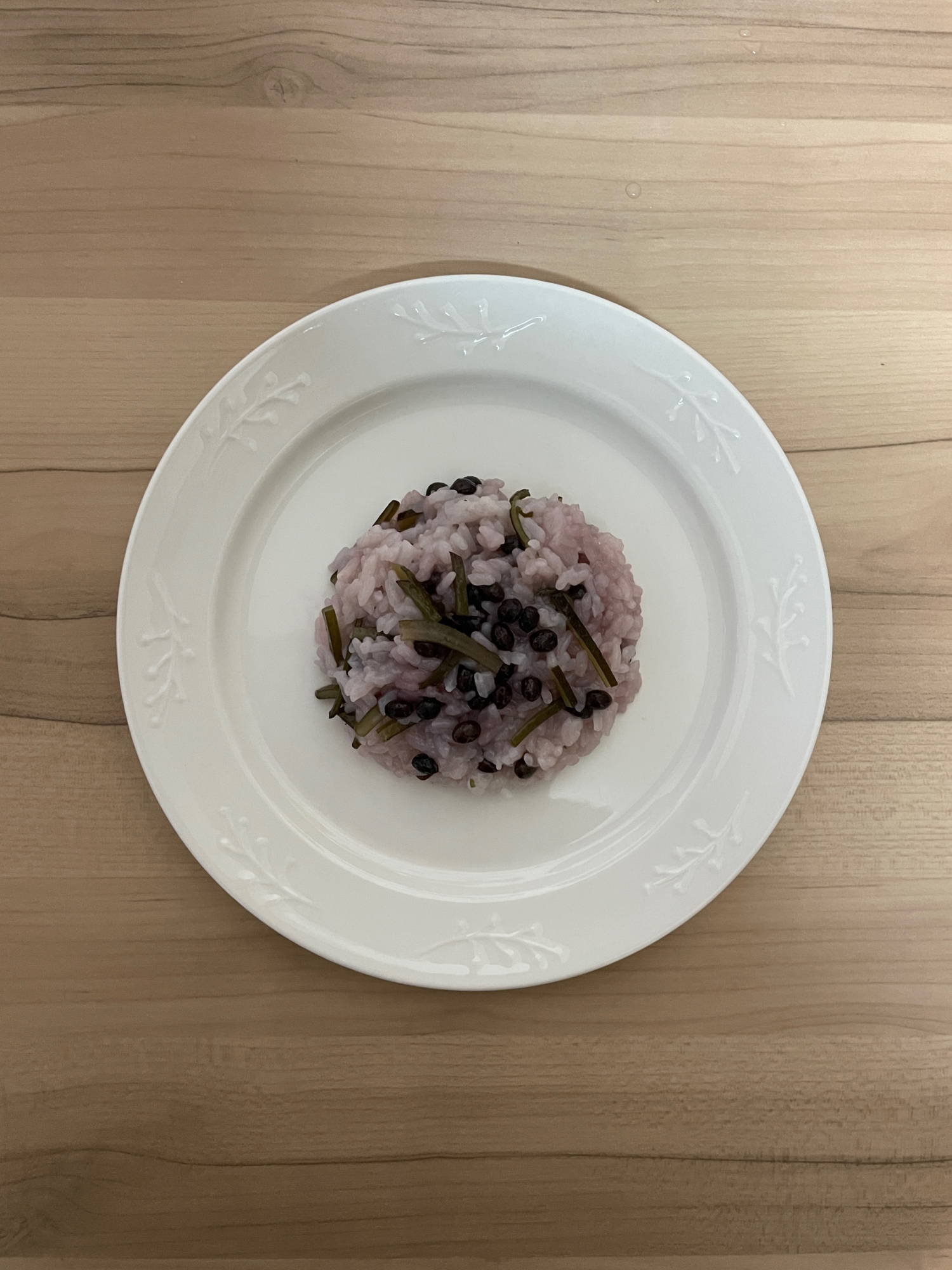 黒千石と根昆布水の酢飯