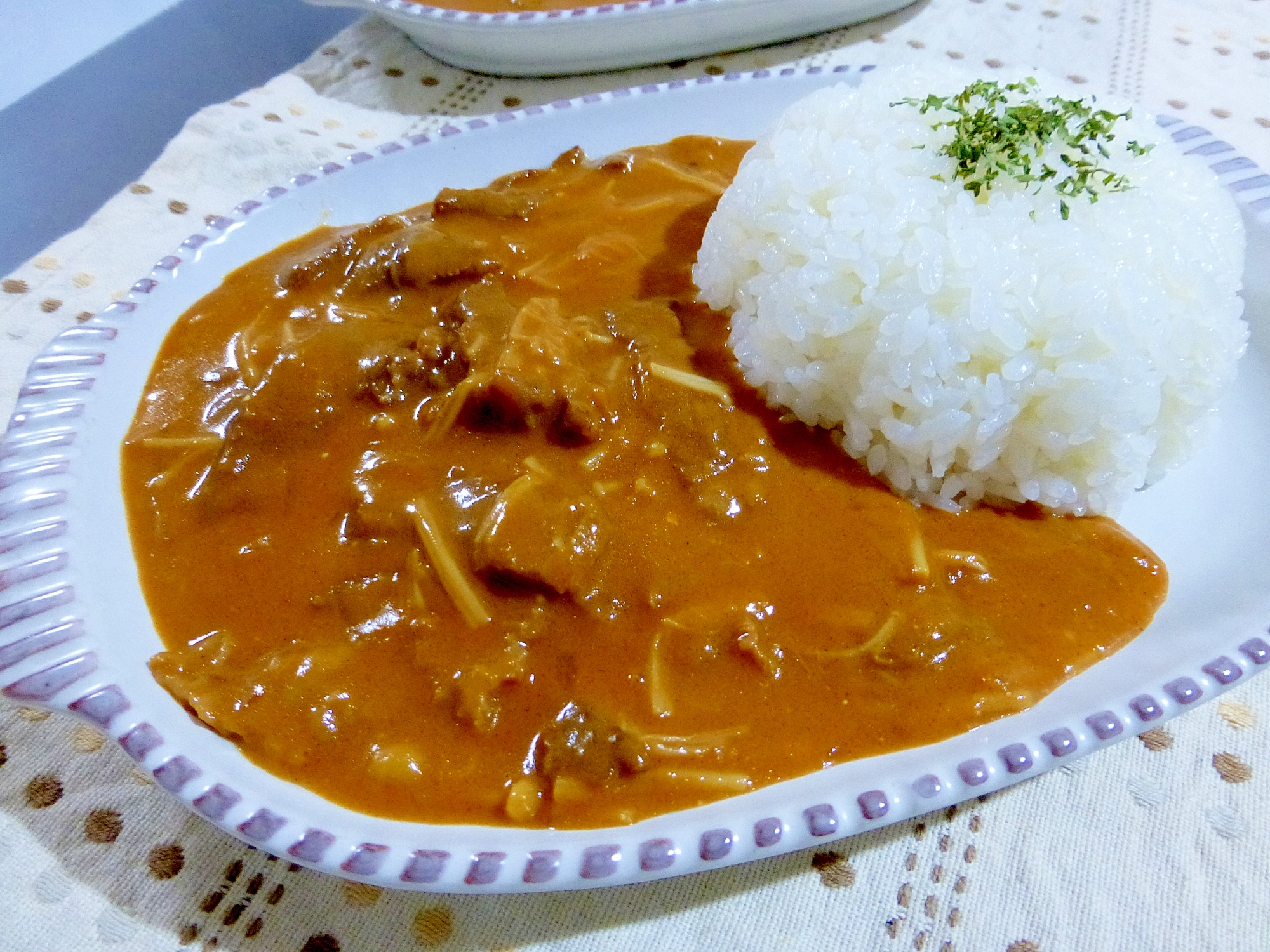 ビーフストロガノフ…もどき