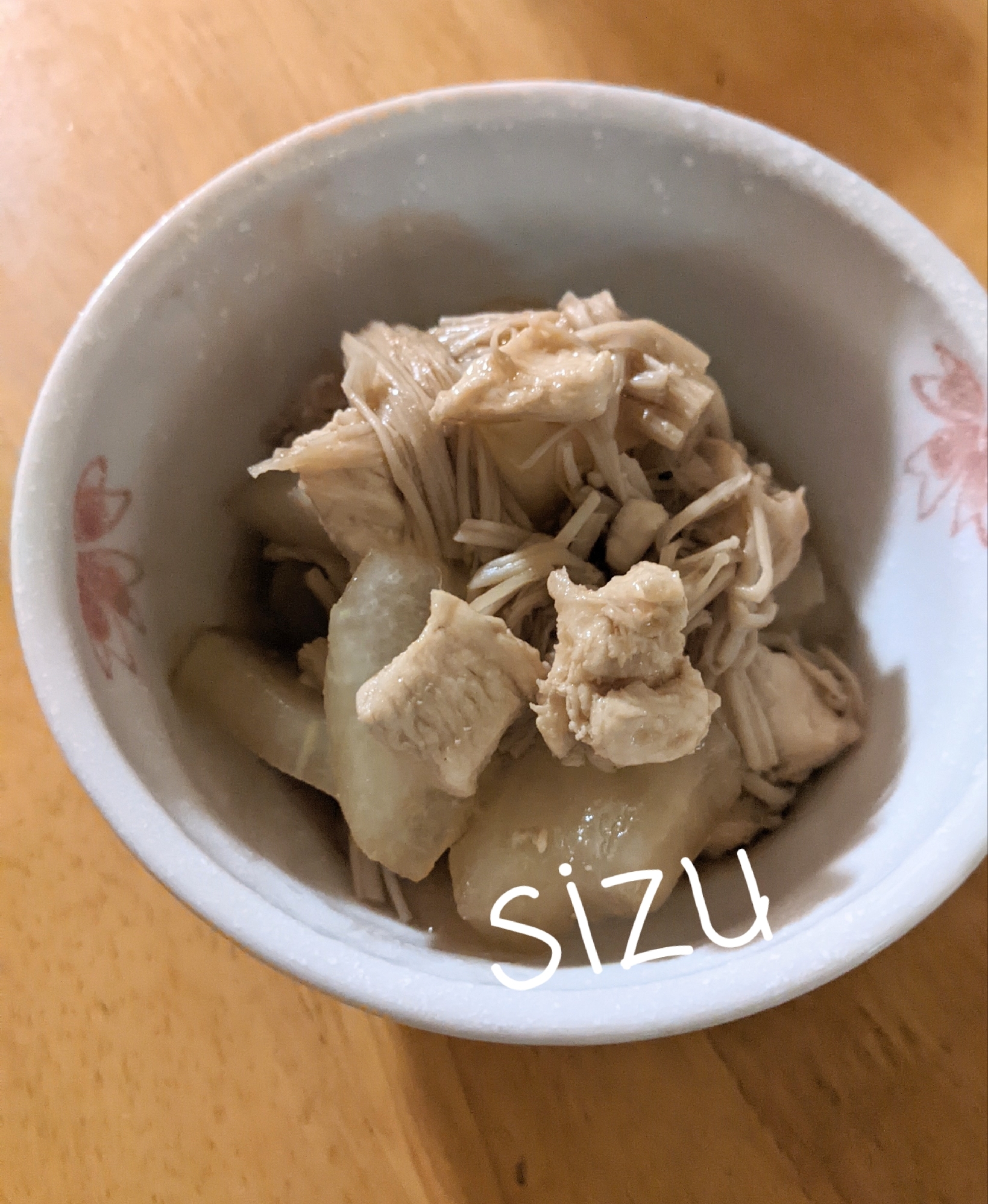 とうがんと鶏の煮物