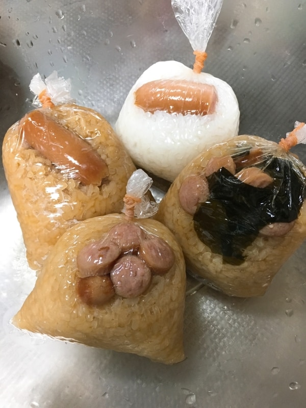 ポリ袋ごはん いろいろ