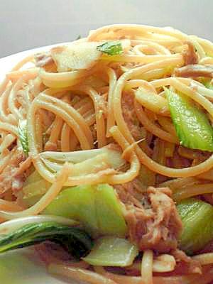 ツナと生姜のパスタ