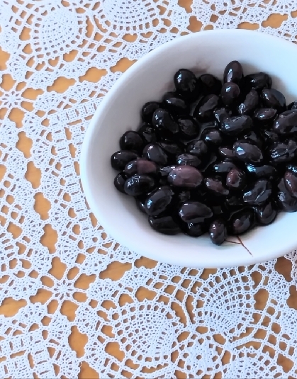 黒豆の煮物