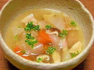 圧力鍋で 体に優しい野菜スープ レシピ 作り方 By ブルーボリジ 楽天レシピ