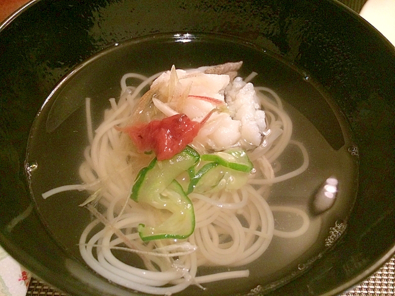 簡単！！☆お出汁が美味しい鱧のにゅう麺☆