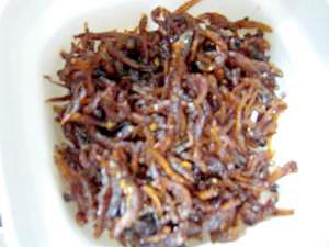 ちりめんじゃこの有馬山椒入り佃煮 レシピ 作り方 By Hime Tarako 楽天レシピ