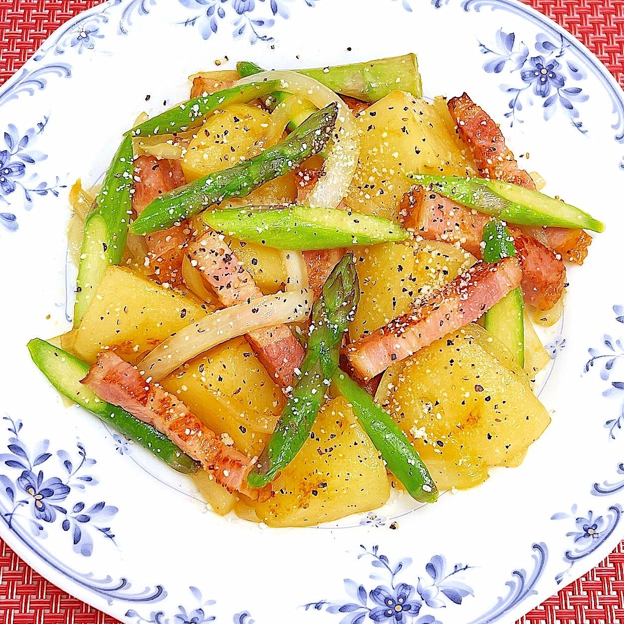 時短!ベーコンとじゃがいものコンソメパンチ