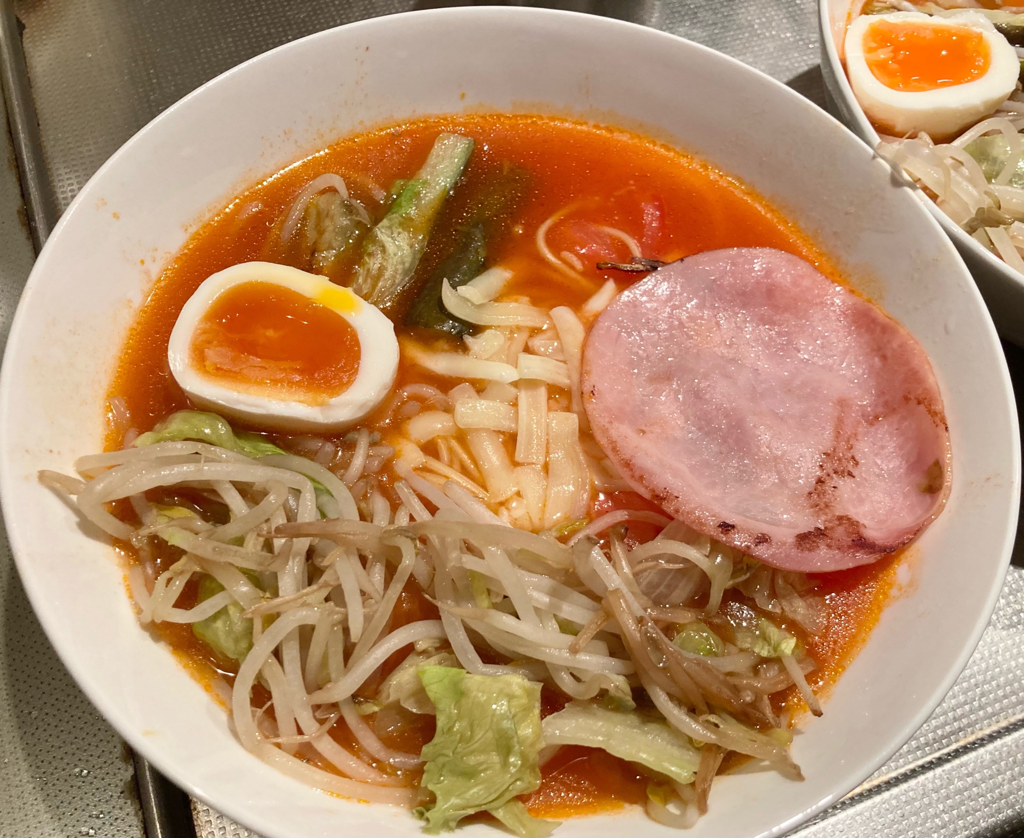 さっぱり！野菜たくさんトマトラーメン