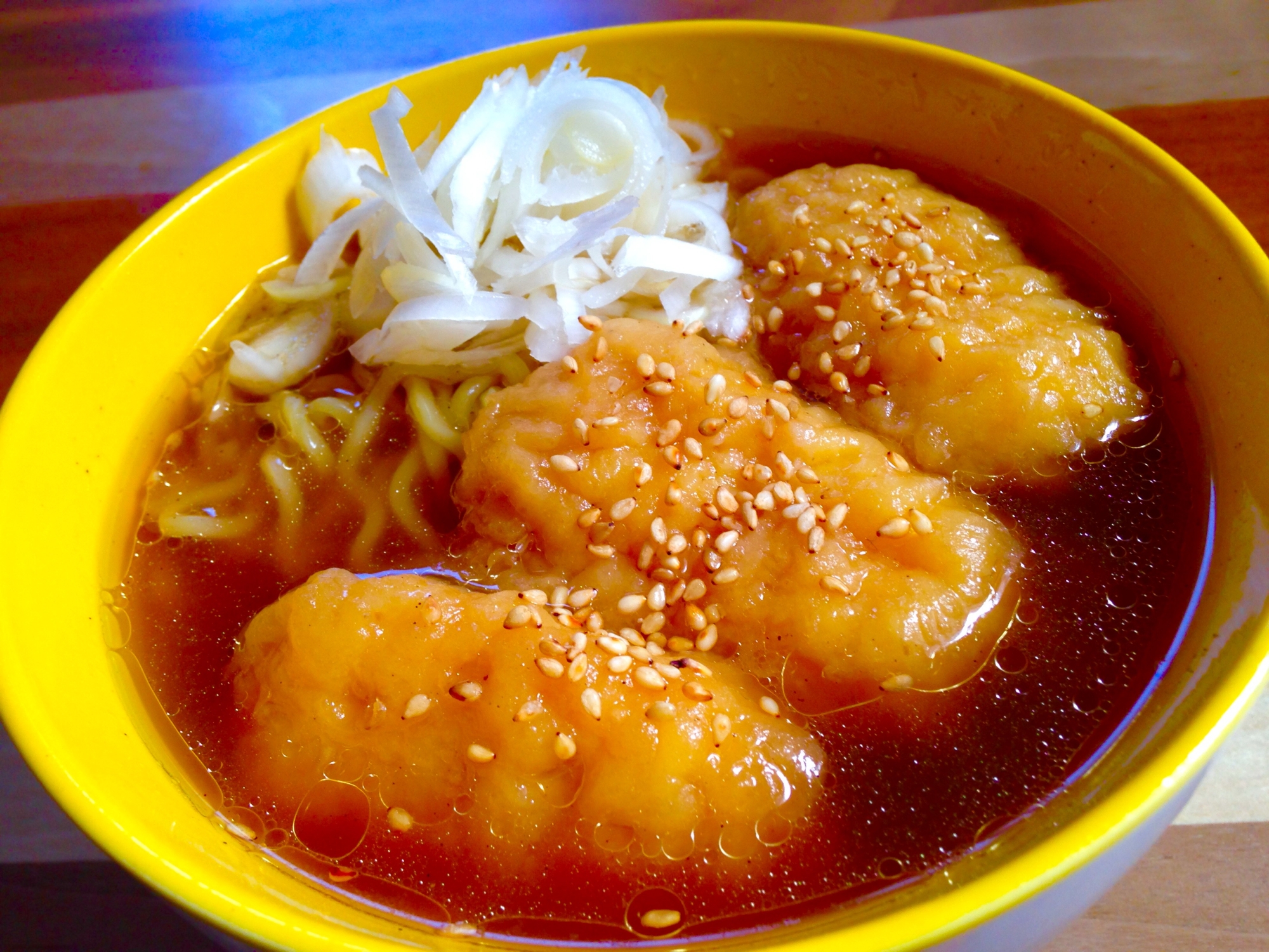 子供が喜ぶ♪チキンナゲットラーメン♪