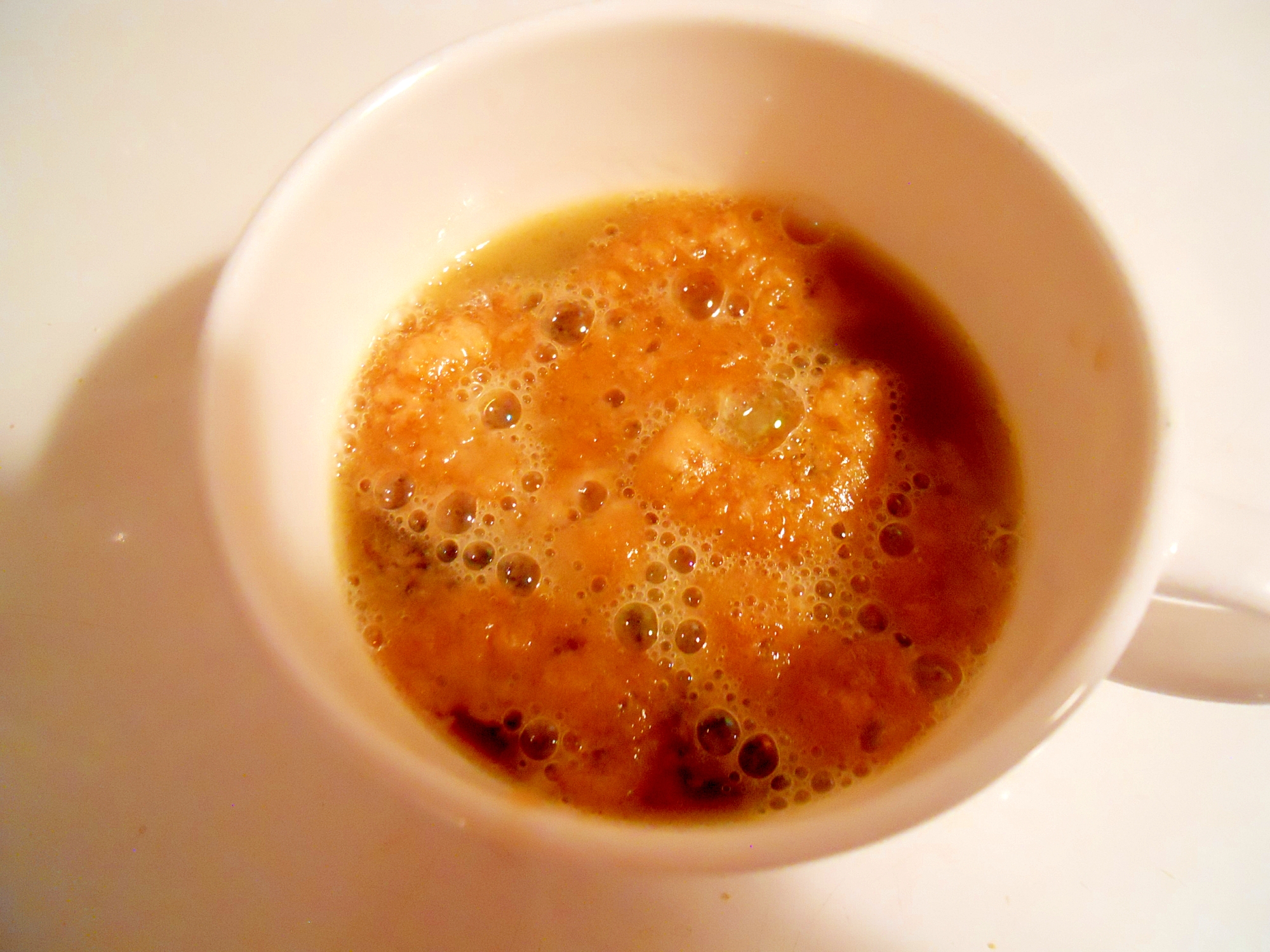 キャラメルコーンで♪ 塩マーガリン珈琲