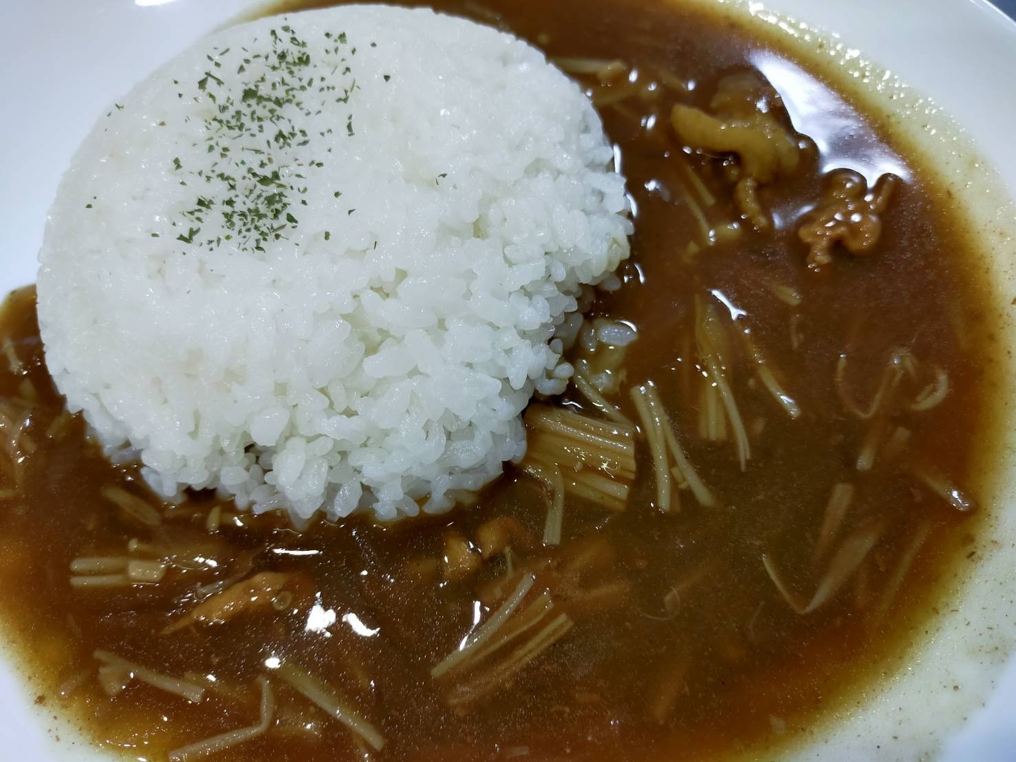 残り物のカレーリメイク和風バタースープカレー