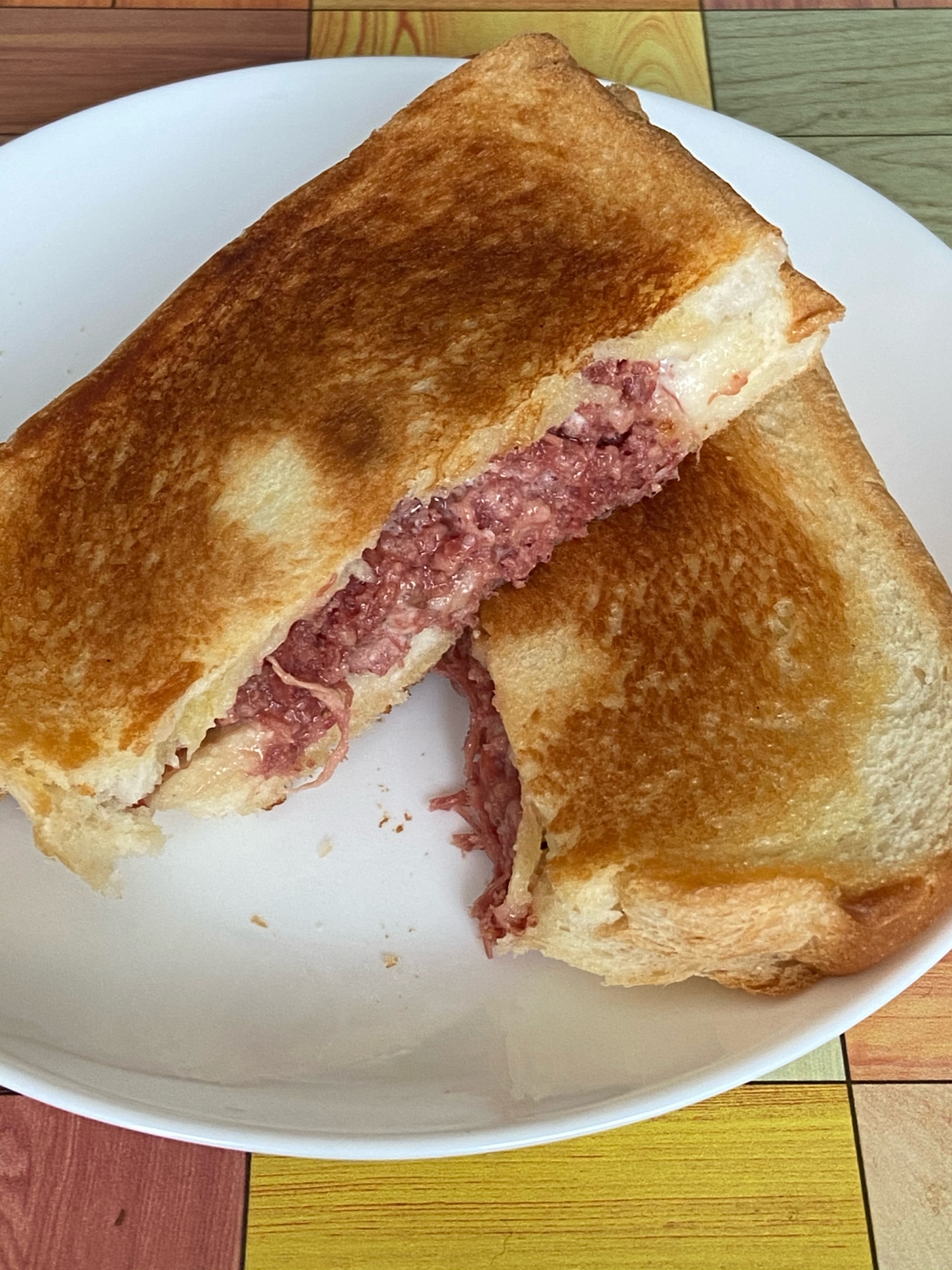 コンビーフサンド レシピ 作り方 By くまのんち 楽天レシピ コンビーフサンド レシピ 作り方 By くまのんち 楽天レシピ