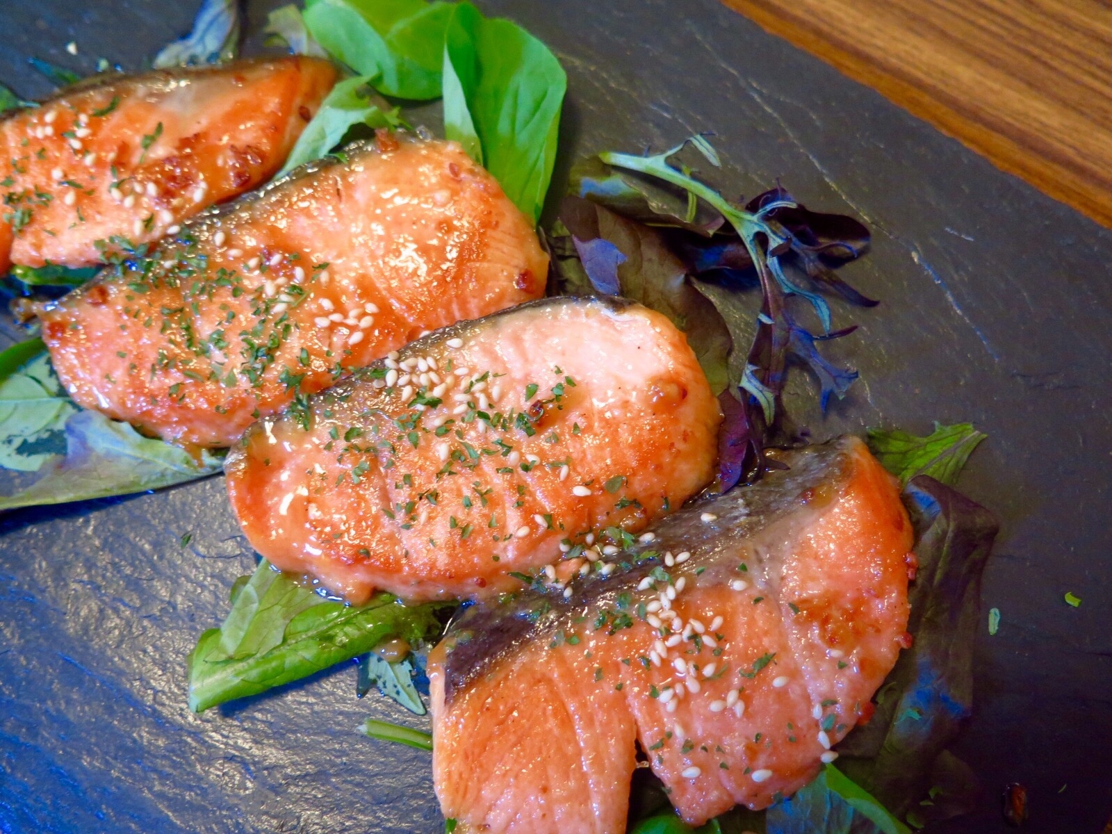 銀鮭のちゃんちゃん焼き風ガリバタムニエル レシピ 作り方 By Mats29 楽天レシピ 銀鮭のちゃんちゃん焼き風ガリバタムニエル レシピ 作り方 By Mats29 楽天レシピ