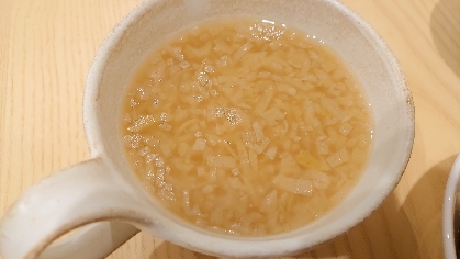 飴色玉ねぎの簡単スープ★