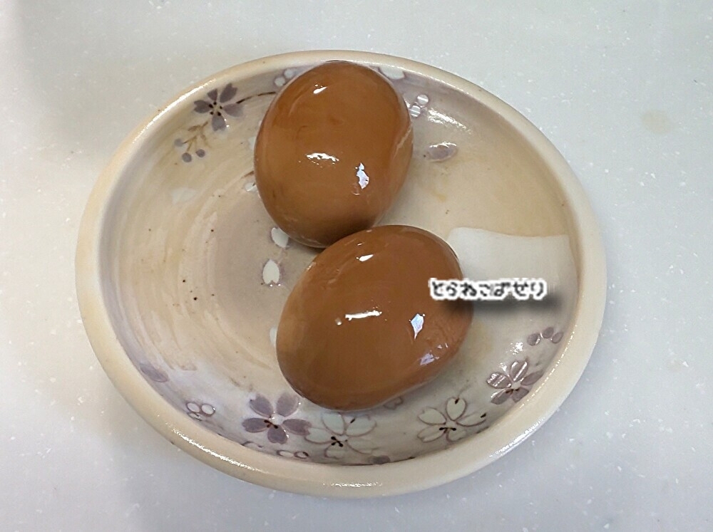 しっかり味の味玉