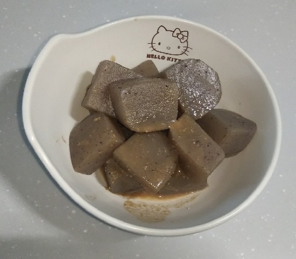 簡単ヘルシー作り置き！味噌こんにゃく