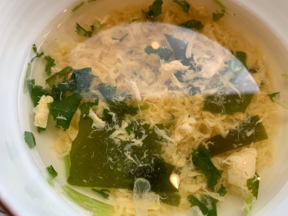 中華風玉子スープ