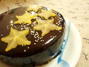 グラサージュショコラのかかったチョコケーキ レシピ 作り方 By 伽羅 楽天レシピ