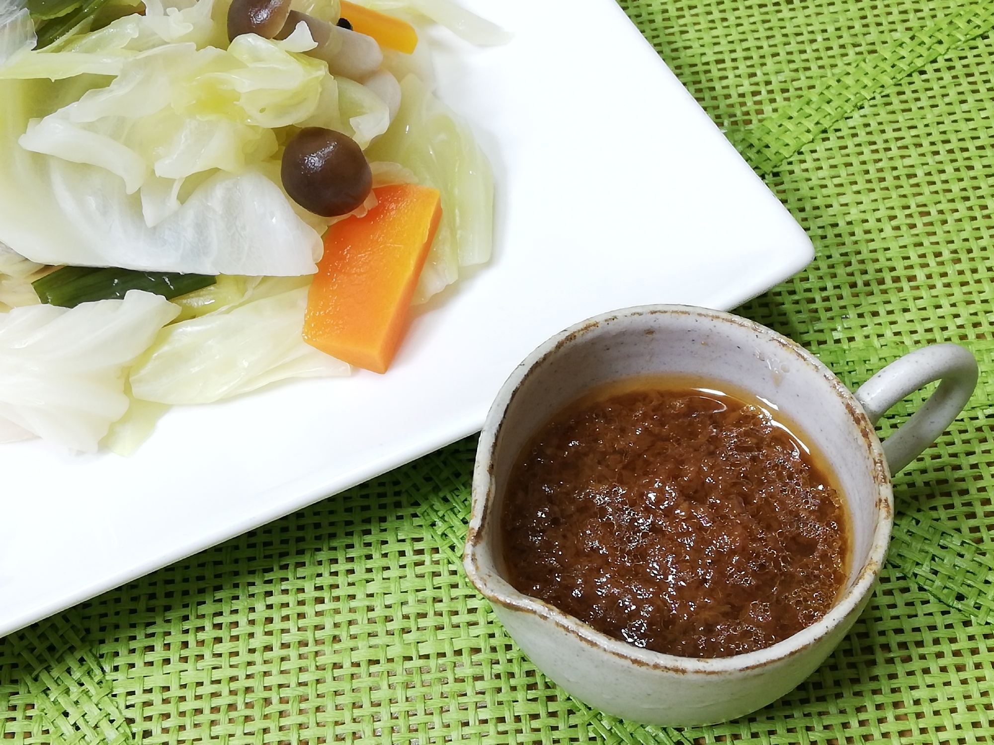 温野菜や餃子にぴったり！生姜ソース