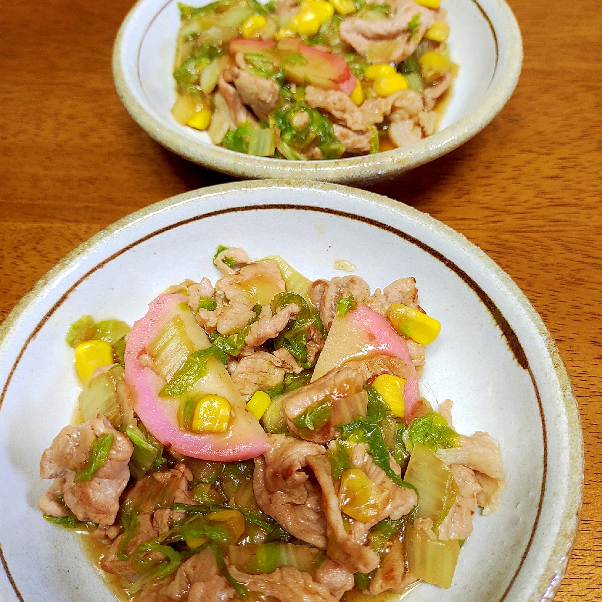 豚肉と白菜の旨煮