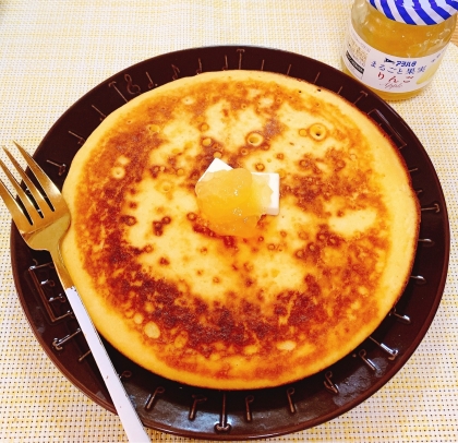 りんごジャム添え☆ホットケーキ