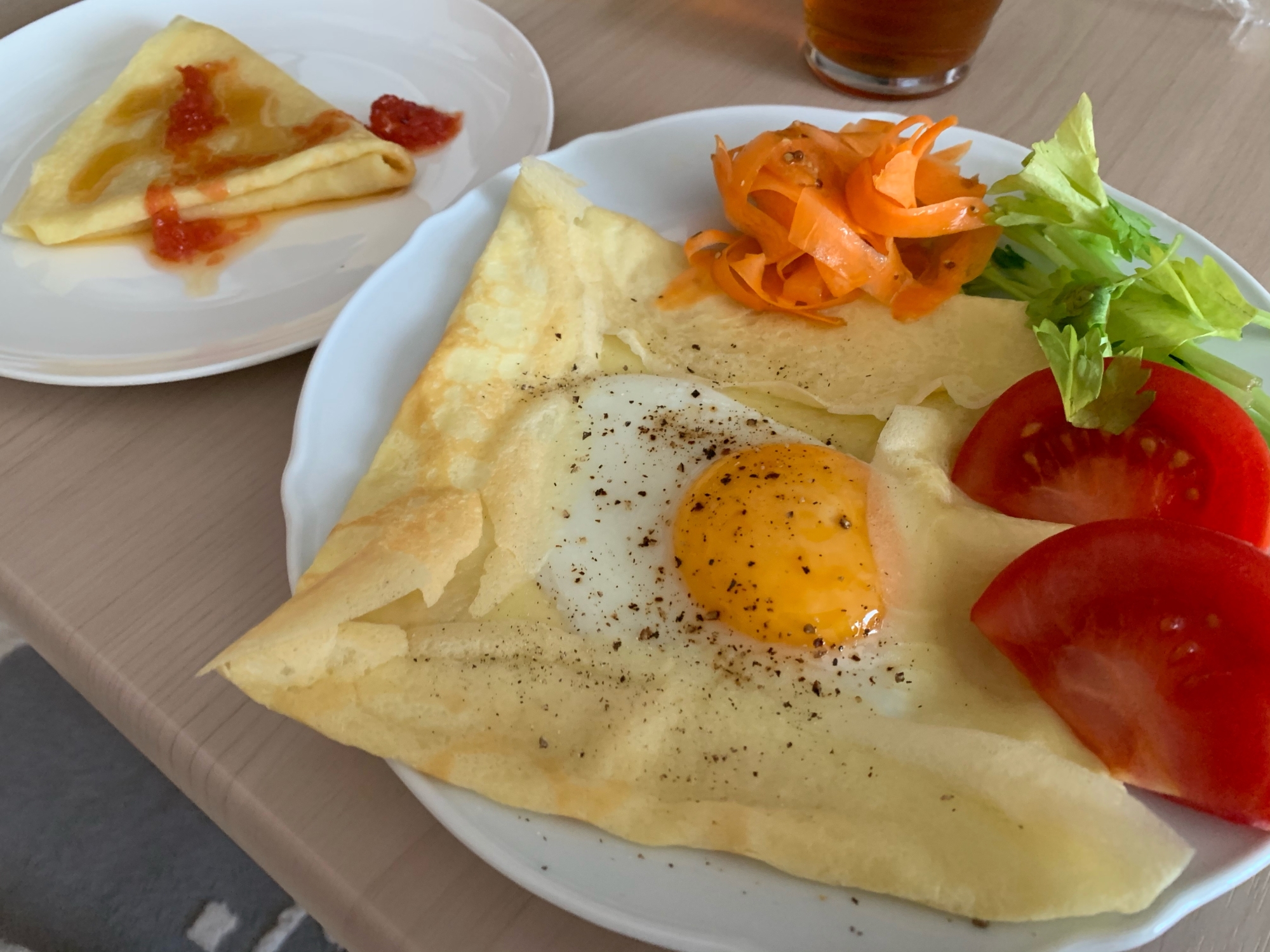 フランス人から教わったクレープ生地