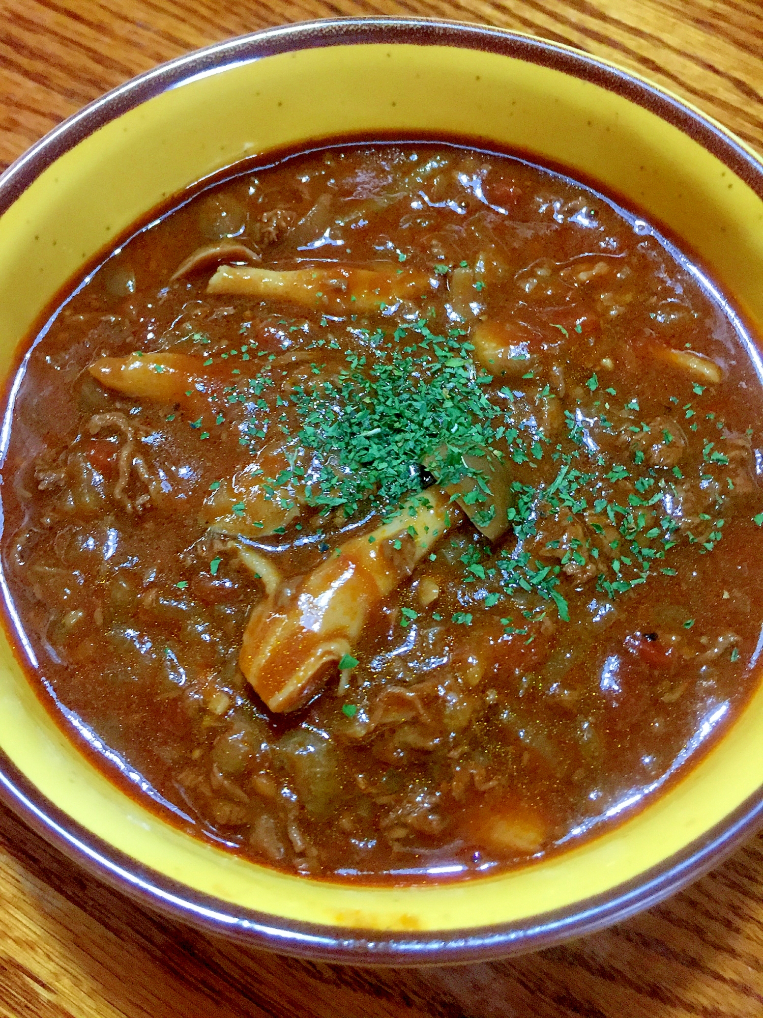 ハッシュドビーフ♪トマト缶とデミグラス缶で♪覚書♪
