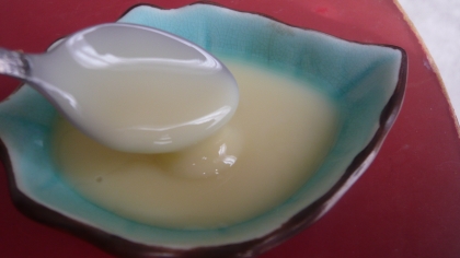 スキムミルクで作る練乳(?)っぽいもの