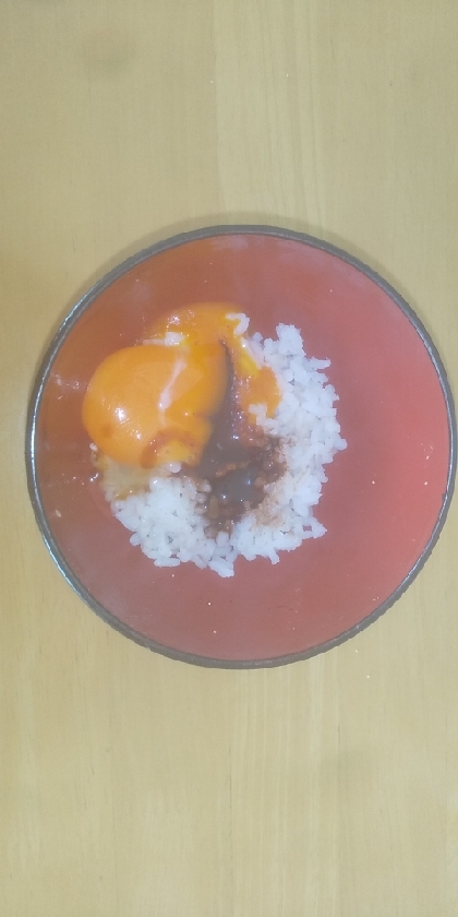 たまごかけご飯（TKG）にオイスターソース