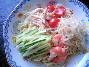 具たくさんの❤冷麺