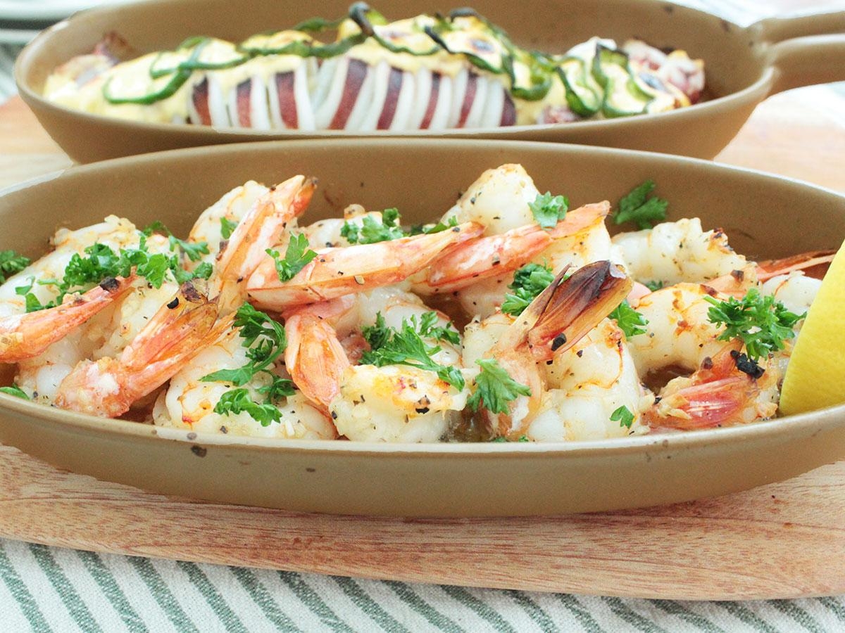殻なしで食べやすいガーリックシュリンプ レシピ 作り方 By 楽天出店店舗 アンジェ Web Shop 楽天レシピ