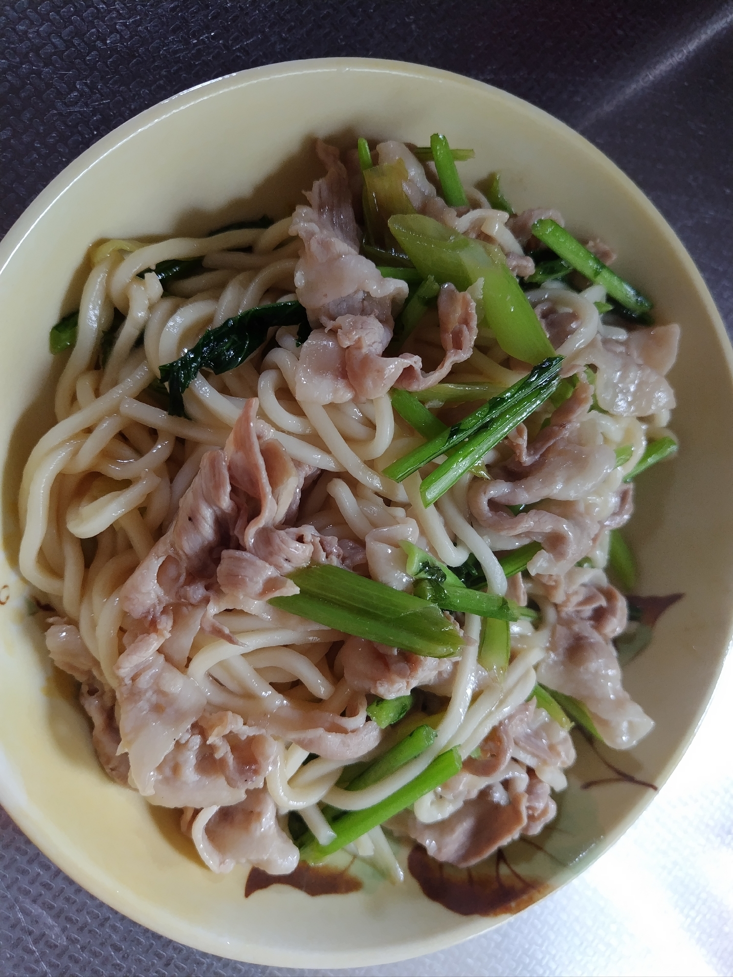 アジア風焼きうどん