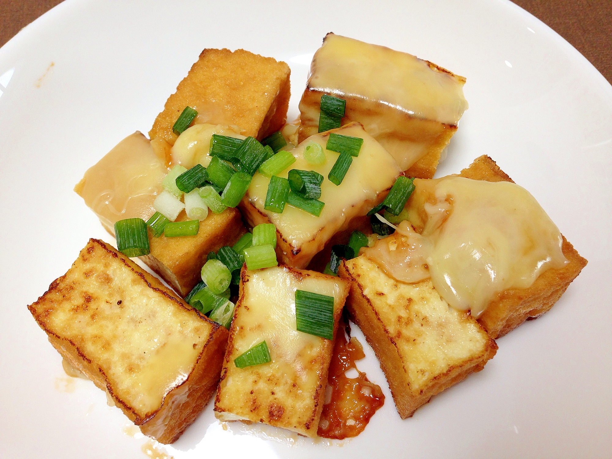 昆布つゆで 厚揚げのチーズ焼き レシピ 作り方 By うーころちゃん 楽天レシピ