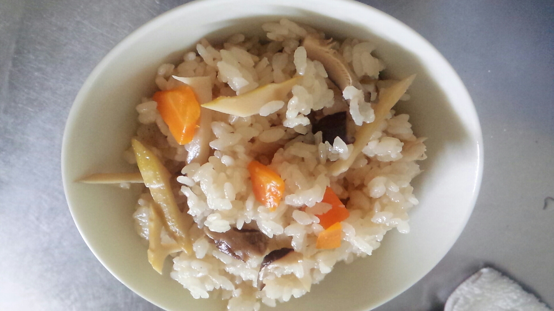 煮物の炊き込みご飯