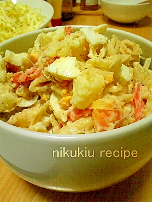 簡単おいしい からしマヨのパスタサラダ レシピ 作り方 By Nikukiu 楽天レシピ